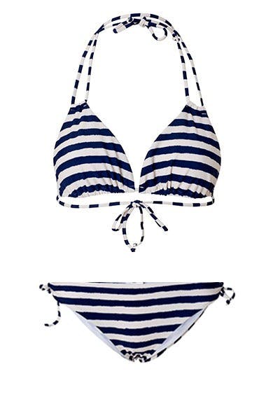 Trekantbikini med støtte